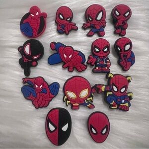 spiderman croc charm